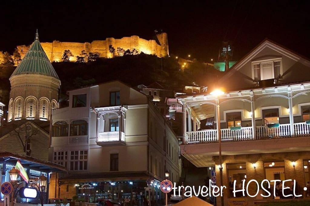 Traveler Hostel Tbilisi Bagian luar foto
